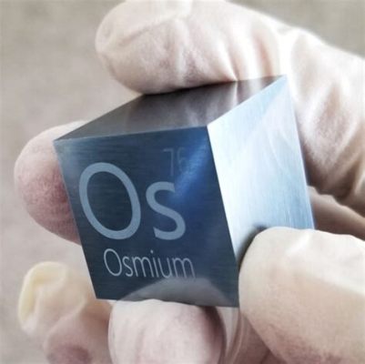  Osmium: Ontdek de Toepassingen van Dit Zeldzame en Dichte Metaal in Hoge-Precisieapparatuur!